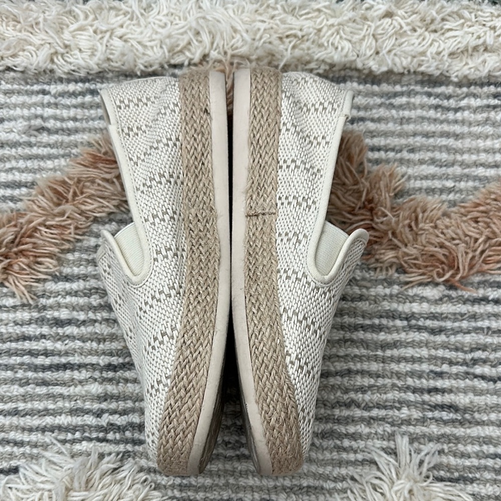 Esprit Beige/Cream Slip-On Espadrilles - Picture 3 of 8